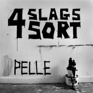 4 slags sort by Pelle - album cover