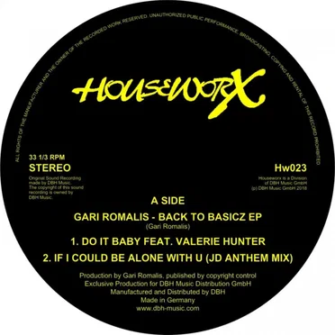 Back To Basicz EP by Gari Romalis - album cover