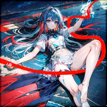 Blue Drifting
