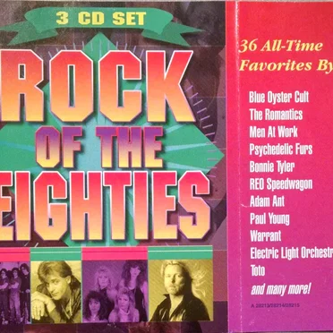 Rock of the Eighties by Various Artists - album cover