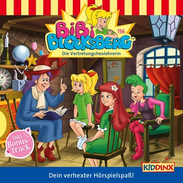 Bibi Blocksberg, Folge 156: Die Vertretungshexlehrerin by Bibi Blocksberg - album cover