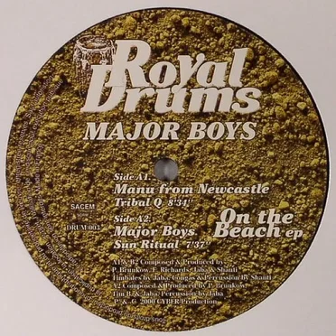 On the Beach EP by Major Boys - album cover