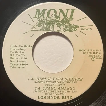 Juntos para siempre / Tiago amargo / Mi consentida / Tus celos