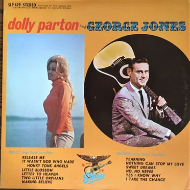 Dolly Parton and George Jones