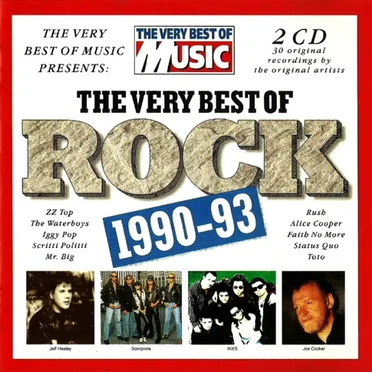 The Very Best of Rock 1990-93 by Various Artists - album cover