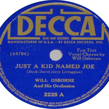Just a Kid Named Joe / Anywhere I Hang My Hat