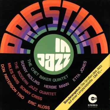 Prestige in Jazz by Various Artists - album cover