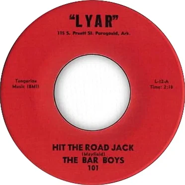 Hit The Road Jack by The Bar Boys - album cover
