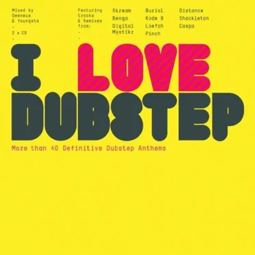 I Love Dubstep by Various Artists - album cover
