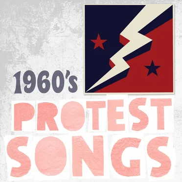 1960s Protest Songs by Various Artists - album cover