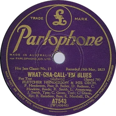 What-Cha-Call-'em Blues / High Society
