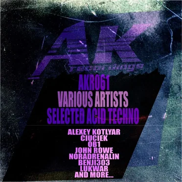 Selected Acid Techno by Various Artists - album cover