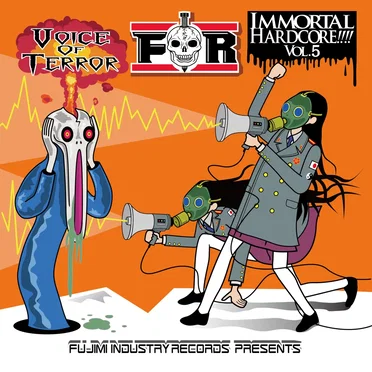 IMMORTAL HARDCORE!!!! VOL.5 -Voice Of Terror- by Various Artists - album cover