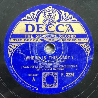 Where Is the Lady? / Tell Me To-Night