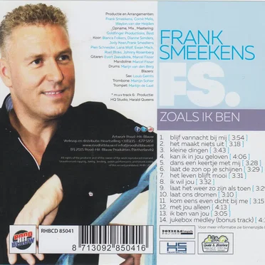 Zoals ik ben by Frank Smeekens - album cover