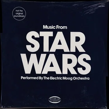 Music from Star Wars by The Electric Moog Orchestra - album cover
