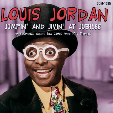 Jumpin' and Jivin' at Jubilee by Louis Jordan - album cover