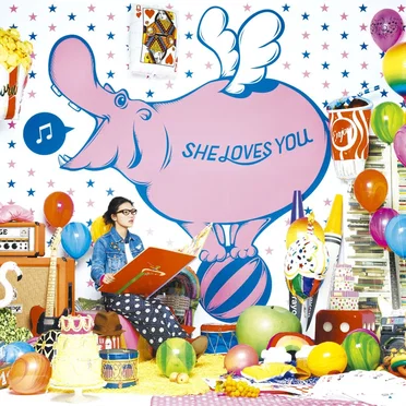 SHE LOVES YOU by Various Artists - album cover