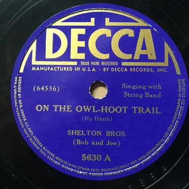 On The Owl-Hoot Trail / She's Somebody's Darling Once More