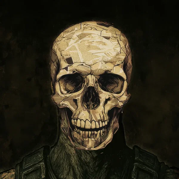 Paper Skull