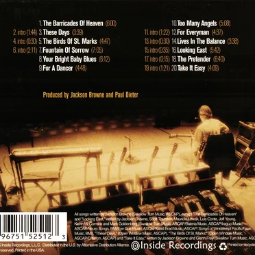 Solo Acoustic, Volume 1