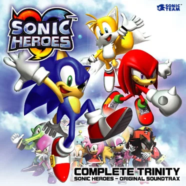 SONIC HEROES: COMPLETE TRINITY ORIGINAL SOUNDTRAX by Various Artists - album cover