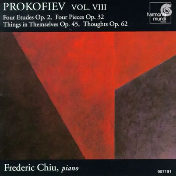 Prokofiev, vol. VIII: Four Etudes, op. 2 / Four Pieces op. 32 / Things in Themselves op. 45 / Thoughts op. 62