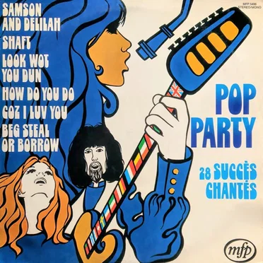 Pop Party - 28 Succès Chantés by Various Artists - album cover