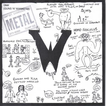 Metal by Guns ’n’ Wankers - album cover