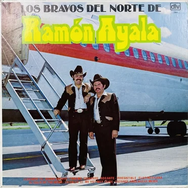 Llegaste tú by Los Bravos del Norte de Ramón Ayala - album cover