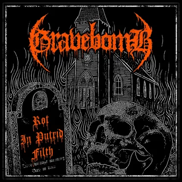 Rot in Putrid Filth by Gravebomb - album cover
