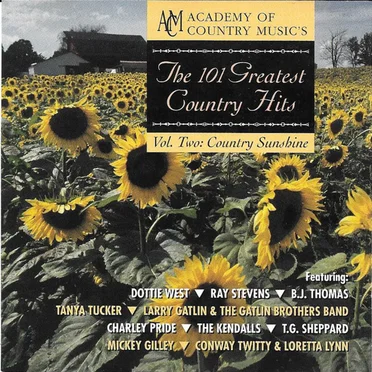 The 101 Greatest Country Hits, Volume 2: Country Sunshine by Various Artists - album cover