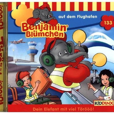 Benjamin Blümchen, Folge 133: ... auf dem Flughafen by Benjamin Blümchen - album cover
