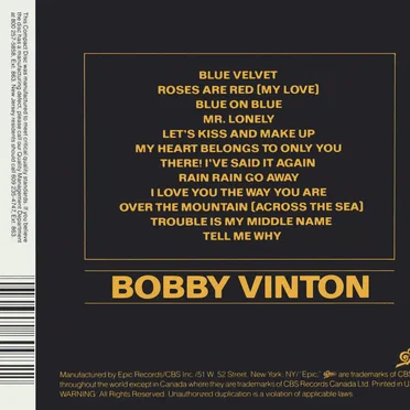 Bobby Vinton's Greatest Hits