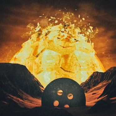 Death of the Sun by Button The Lips - album cover