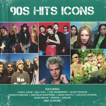 90s Hits Icons by Various Artists - album cover