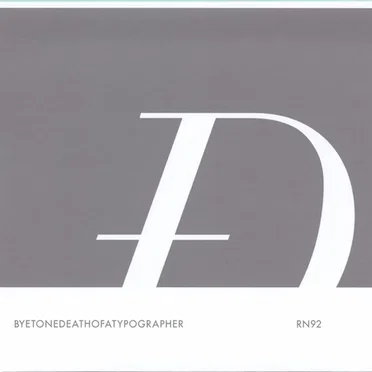 Death of a Typographer