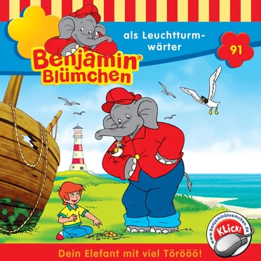 Benjamin Blümchen, Folge 91: … als Leuchtturmwärter by Benjamin Blümchen - album cover