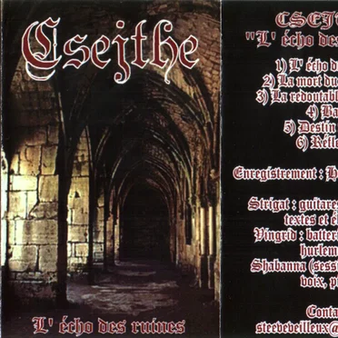 L'écho des ruines by Csejthe - album cover