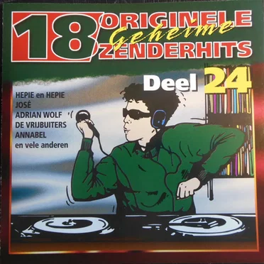 18 originele geheime zenderhits, deel 24 by Various Artists - album cover