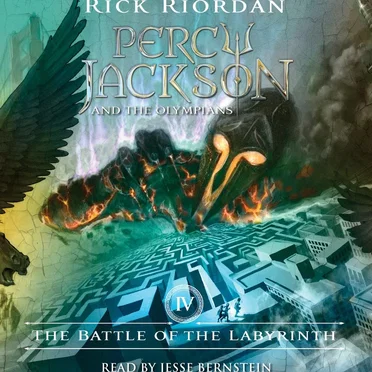 Percy Jackson & The Olympians: The Battle of the Labyrinth by Rick Riordan - album cover