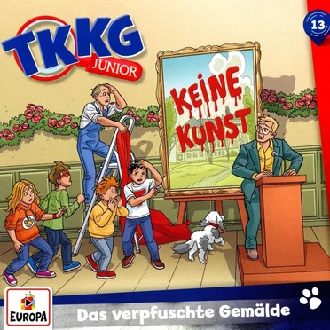 TKKG Junior 13: Das verpfuschte Gemälde by Martin Hofstetter - album cover