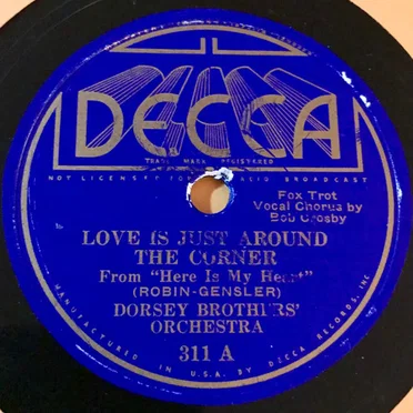 Love Is Just Around the Corner / Here Is My Heart