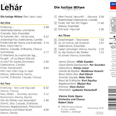 Die lustige Witwe (Highlights)