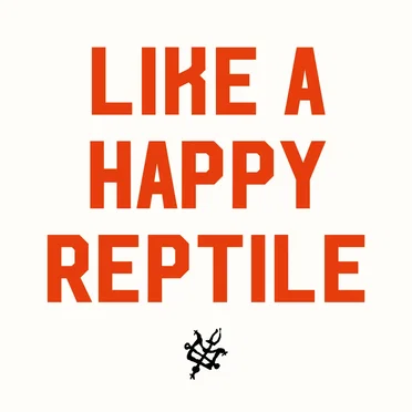 Like A Happy Reptile EP by Phillip Boa and the Voodooclub - album cover
