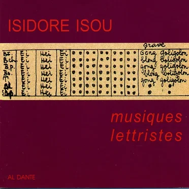Musiques Lettristes