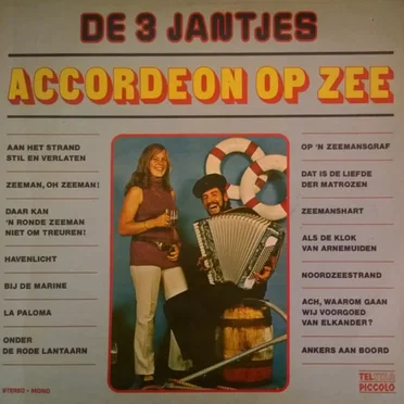 Accordeon op zee