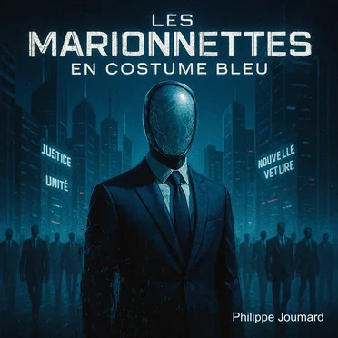 Les marionnettes en costume bleu