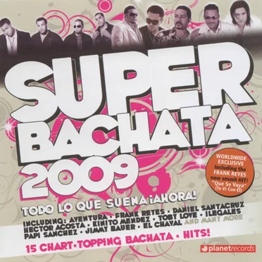 Super bachata 2009 by Various Artists - album cover