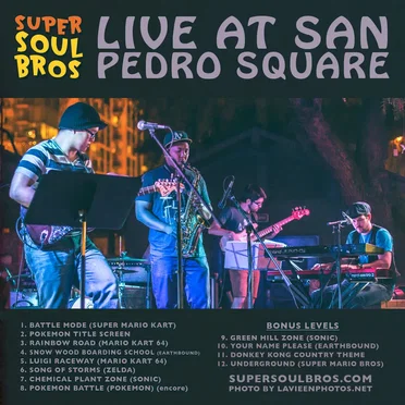 Live at San Pedro Square by Super Soul Bros. - album cover